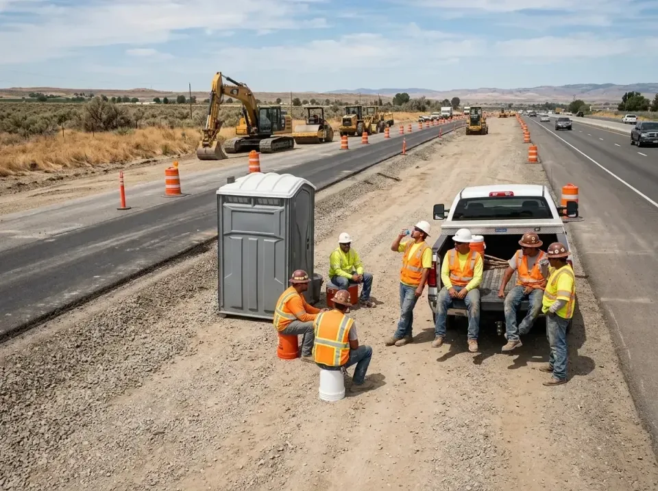 highway-road-construction-crew-007 — frequently asked questions, Porta Potty and Restroom Rentals in Baxley, GA